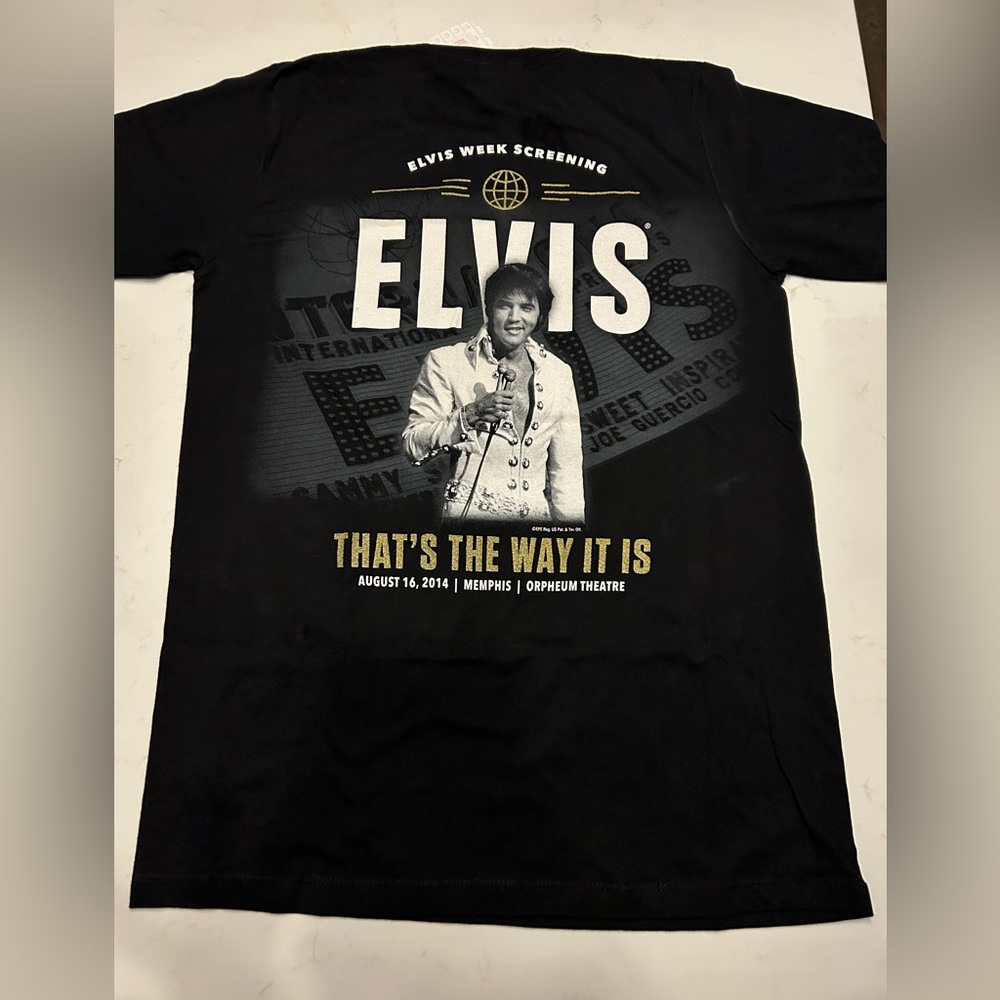 NWT Elvis Week Screening T-Shirt 2014 Sz M